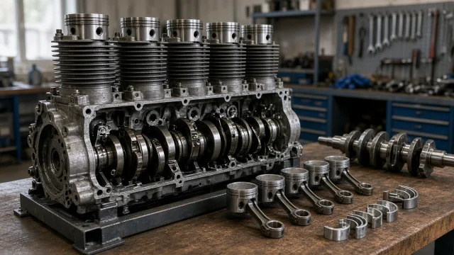 DEUTZ F5L912 marine engine parts — overhaul & major parts guide