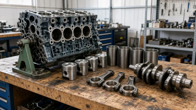 Doosan 4L086C marine engine parts — overhaul & major parts guide