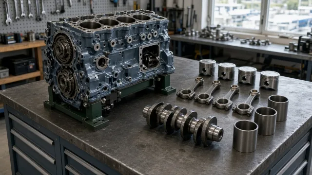 Doosan 4L126C marine engine parts — overhaul & major parts guide