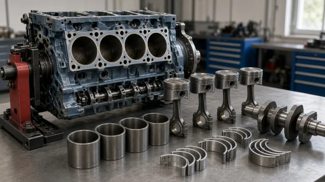 Doosan 4L126TI marine engine parts — overhaul & major parts guide