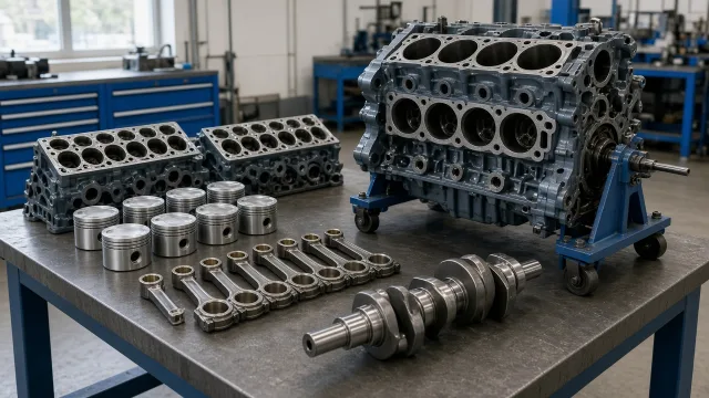 Doosan 4V158TI marine engine parts — overhaul & major parts guide