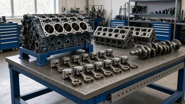Doosan 4V222TI marine engine parts — overhaul & major parts guide