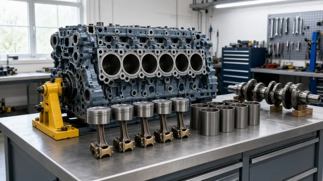 Doosan L066 marine engine parts — overhaul & major parts guide