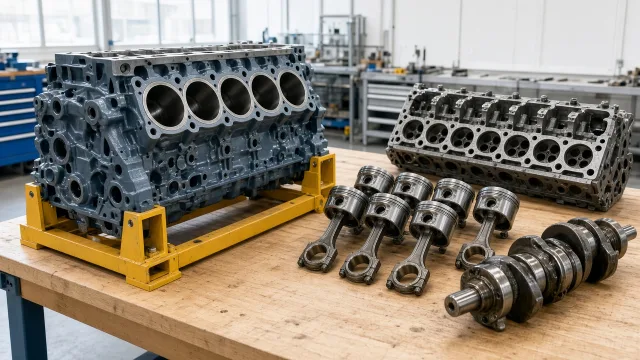 Doosan L126 marine engine parts — overhaul & major parts guide