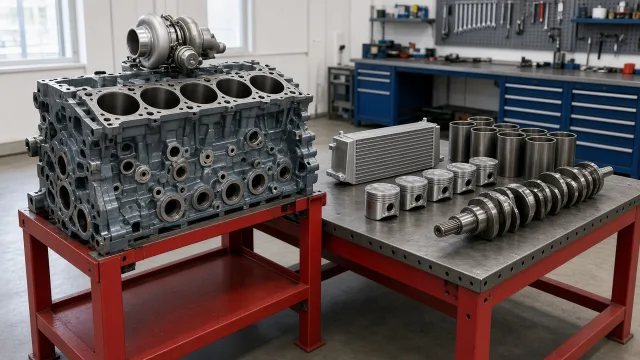 Doosan L126TI marine engine parts — overhaul & major parts guide