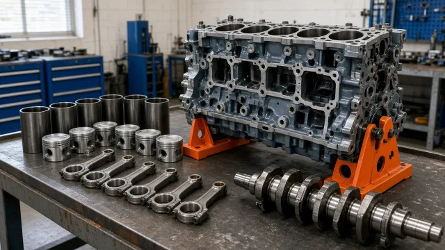 Doosan L136 marine engine parts — overhaul & major parts guide