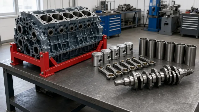 Doosan MD196 marine engine parts — overhaul & major parts guide
