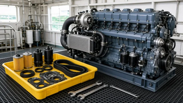 Doosan MD196TI marine engine parts — maintenance & spare parts guide