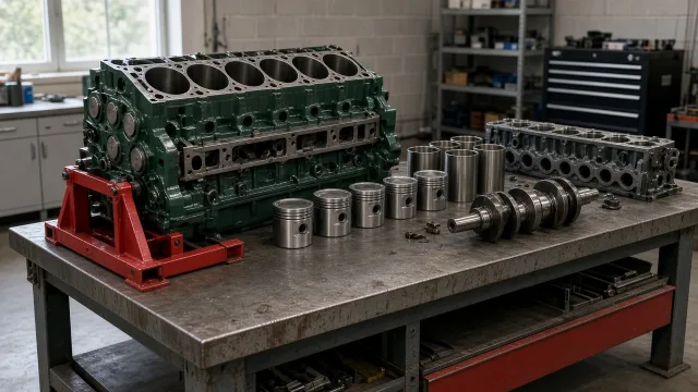 John Deere 6081 marine engine parts — overhaul & major parts guide
