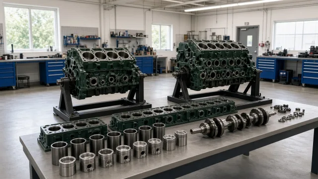 John Deere Marine engine range marine engine parts — overhaul & major parts guide