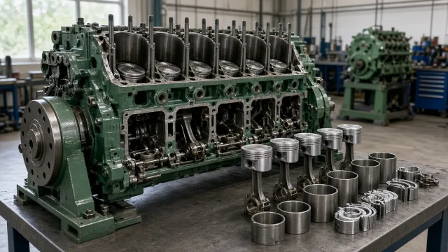 John Deere Marine Propulsion Engines marine engine parts — overhaul & major parts guide