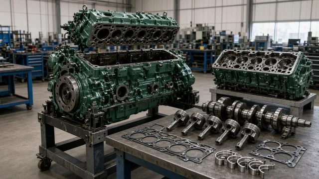 John Deere Variable-speed Marine Engines marine engine parts — overhaul & major parts guide