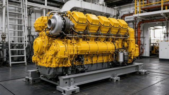 Komatsu 6M170 marine engine specifications and technical information