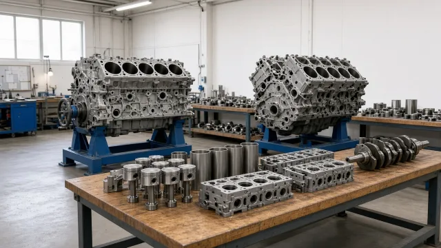 Komatsu Marine engine range marine engine parts — overhaul & major parts guide