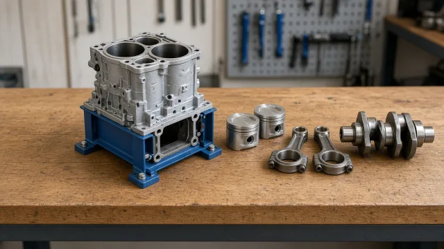 Mitsubishi L2E marine engine overhaul and rebuild information