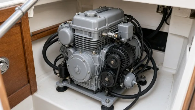 Mitsubishi L2E marine engine specifications and technical information
