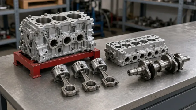 Mitsubishi L3E marine engine overhaul and rebuild information