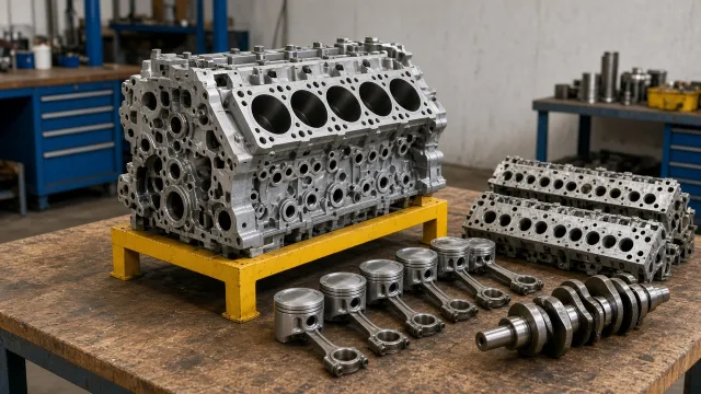 Mitsubishi S12A2 marine engine overhaul and rebuild information