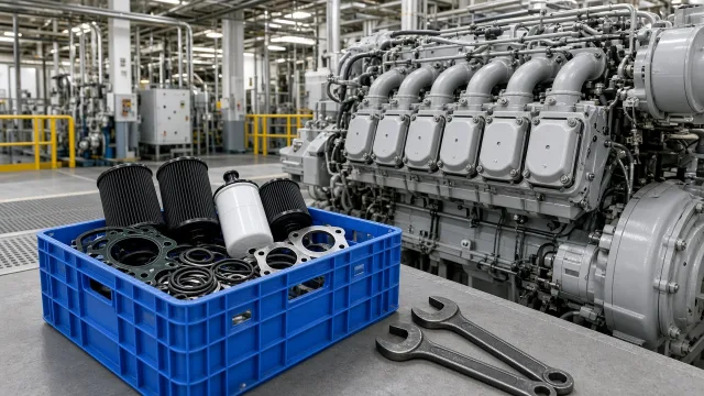 Mitsubishi S12U marine engine maintenance and service information