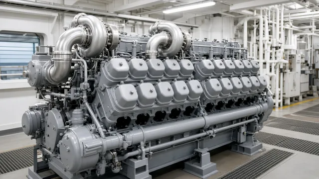 Mitsubishi S12U marine engine specifications and technical information