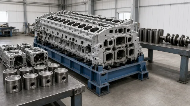 Mitsubishi S16R marine engine overhaul and rebuild information