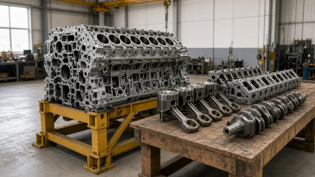 Mitsubishi S16R2 marine engine overhaul and rebuild information