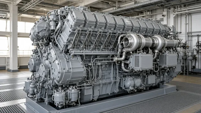Mitsubishi S16U marine engine specifications and technical information