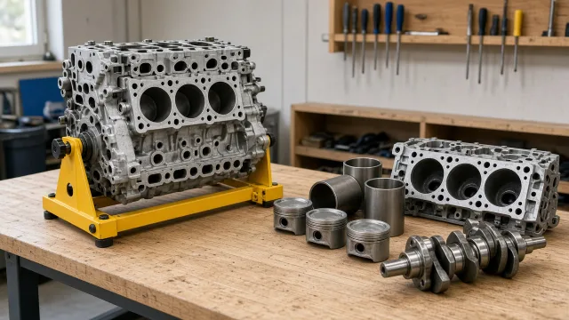Mitsubishi S3L2 marine engine overhaul and rebuild information