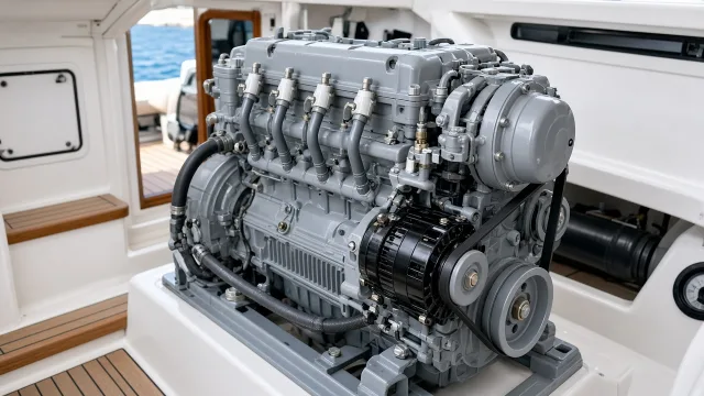 Mitsubishi S4L2 marine engine specifications and technical information