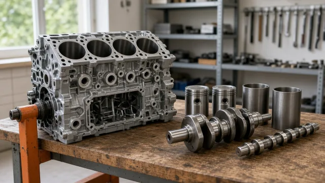 Mitsubishi S4S marine engine overhaul and rebuild information