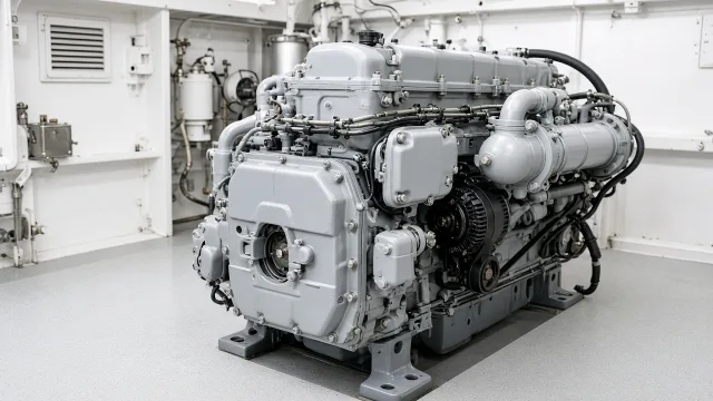 Mitsubishi S4S marine engine specifications and technical information
