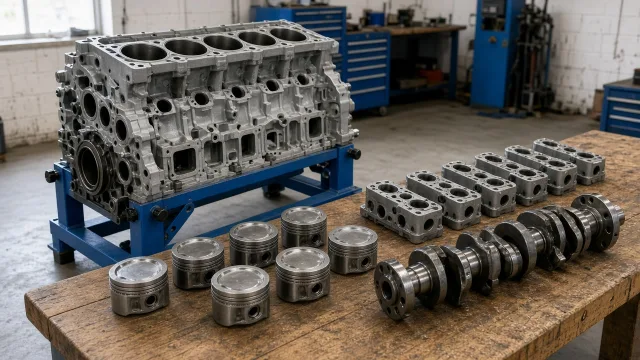Mitsubishi S6A3 marine engine overhaul and rebuild information
