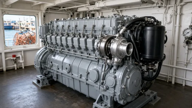 Mitsubishi S6B3 marine engine specifications and technical information