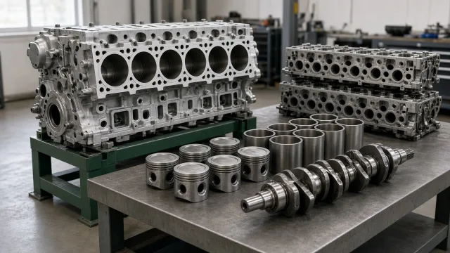 Mitsubishi S6R marine engine overhaul and rebuild information