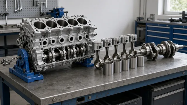 Mitsubishi S6S marine engine overhaul and rebuild information