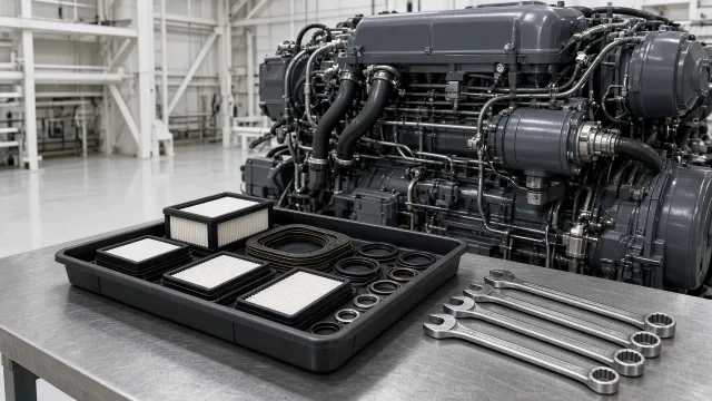 MTU 10V 2000 M72 marine engine parts — maintenance & spare parts guide