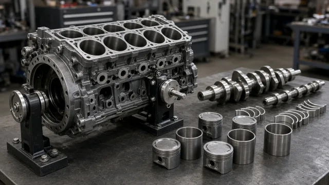 MTU 10V 2000 M96L marine engine parts — overhaul & major parts guide
