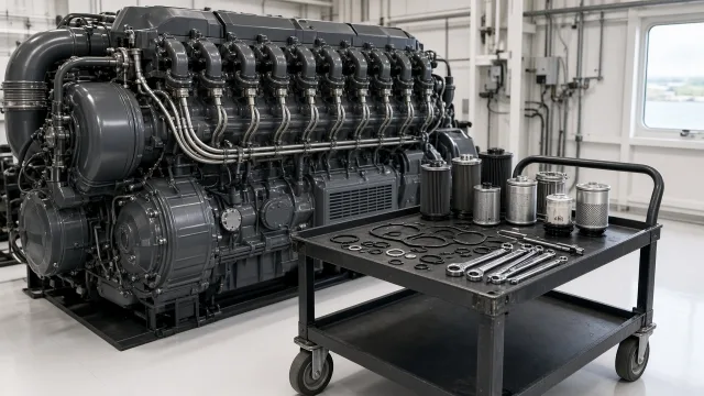 MTU 1163 marine engine parts — maintenance & spare parts guide