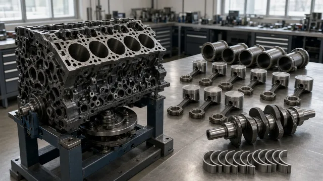 MTU 1163 marine engine parts — overhaul & major parts guide