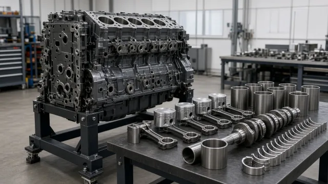 MTU 12V 1163 M74 marine engine parts — overhaul & major parts guide
