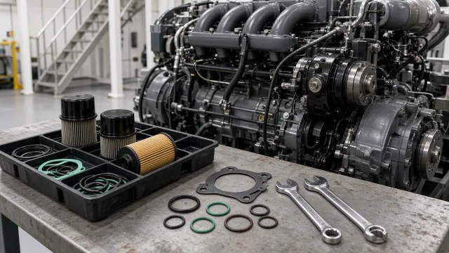 MTU 12V 2000 M72 marine engine parts — maintenance & spare parts guide