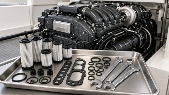 MTU 12V 2000 M96L marine engine parts — maintenance & spare parts guide