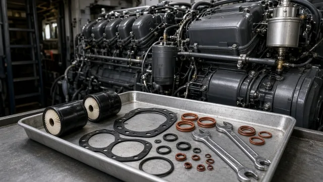 MTU 12V 4000 M53 marine engine parts — maintenance & spare parts guide