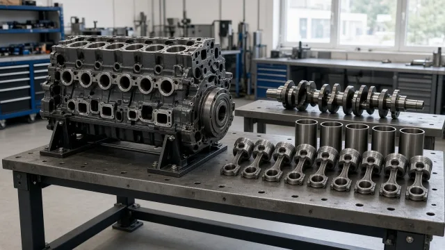MTU 12V 4000 marine engine parts — overhaul & major parts guide
