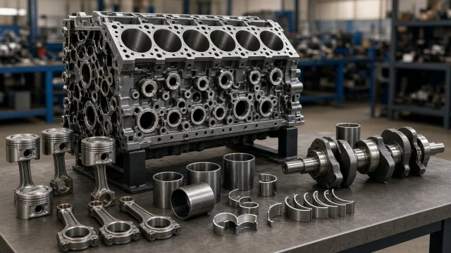 MTU 16V 1163 M74 marine engine parts — overhaul & major parts guide