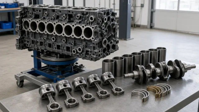 MTU 16V 1163 M94 marine engine parts — overhaul & major parts guide