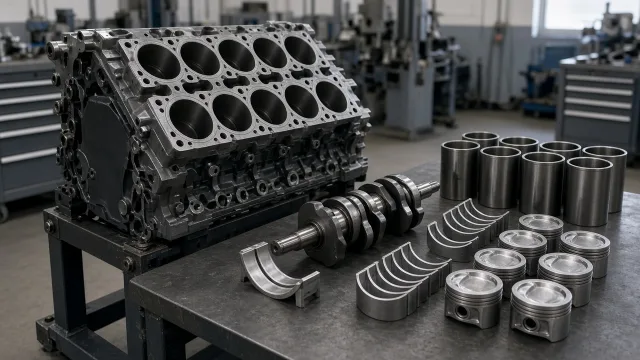 MTU 16V 1163 TB73L marine engine parts — overhaul & major parts guide