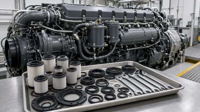 MTU 16V 2000 M72 marine engine parts — maintenance & spare parts guide