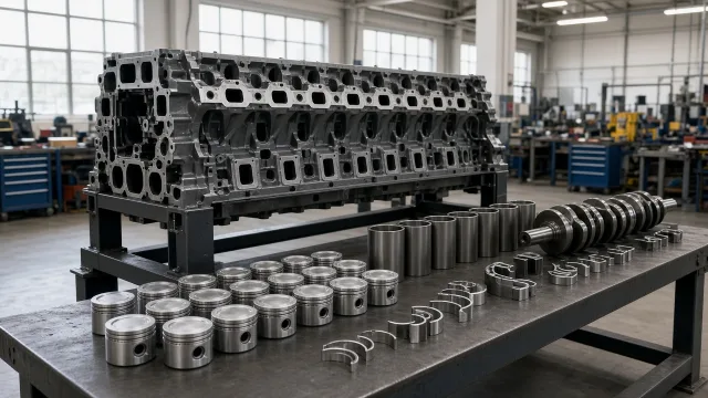 MTU 16V 2000 M72 marine engine parts — overhaul & major parts guide