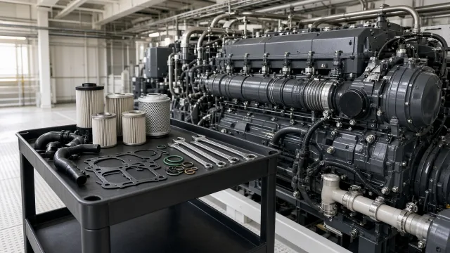 MTU 16V 2000 M86 marine engine parts — maintenance & spare parts guide